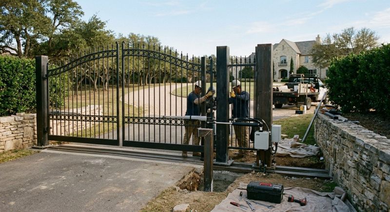 Gate System Installation in Cumming, GA