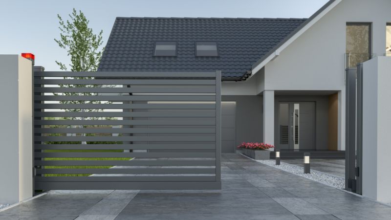 Residential Gate Setup