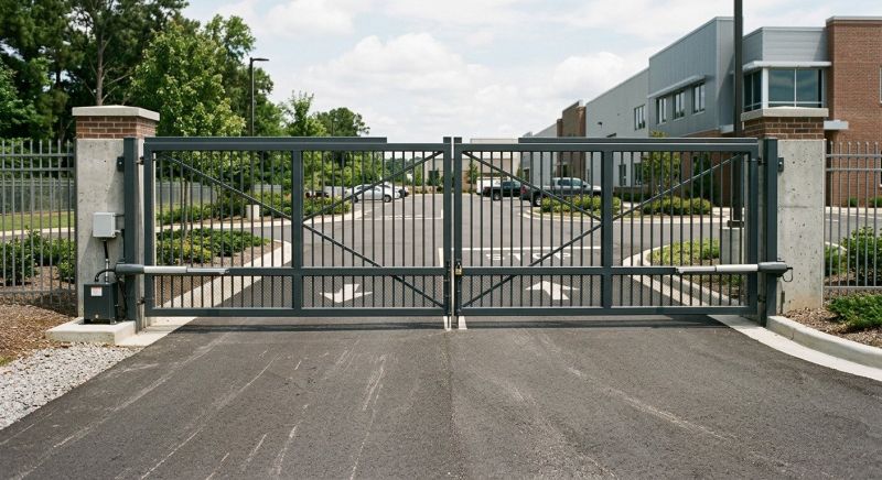 Commercial Gate Installation in Pearland, TX