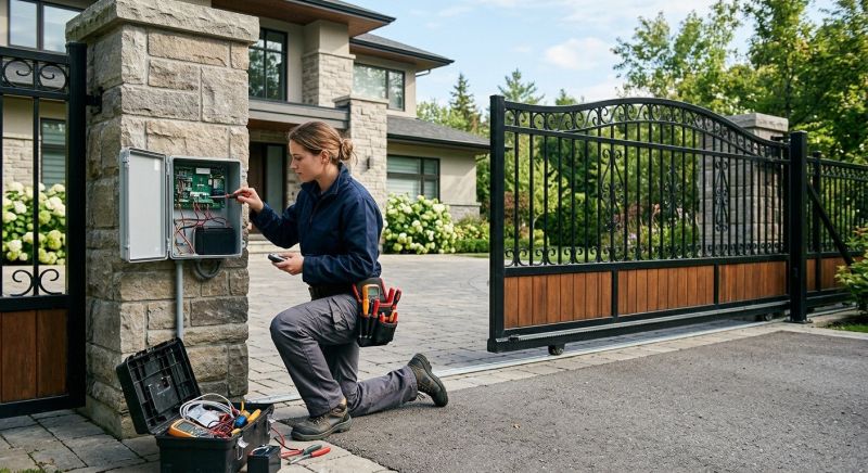 Electric Gate Installation in Clermont, FL